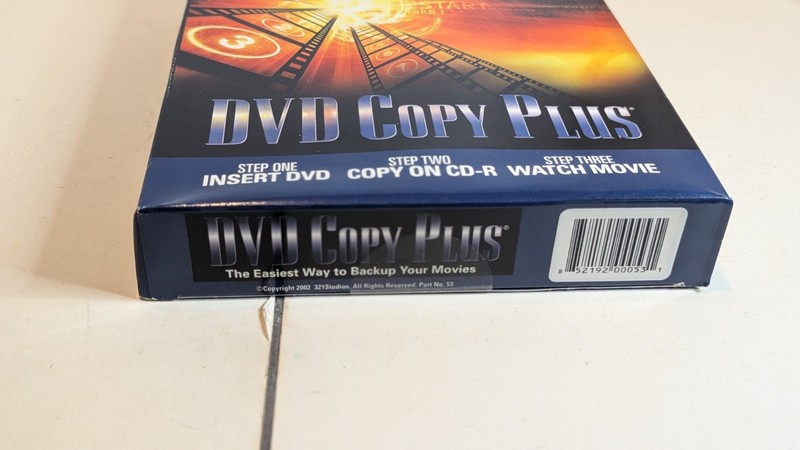 DVD Copy Plus PC Software CD-ROM DVD Backup Copy Program w/ Case gallery