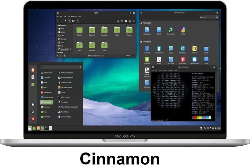 Latest New Release Reborn Linux Milti-Desktop OS Operating System for PC on DVD gallery
