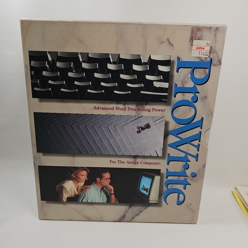 Commodore Amiga Pro Write Advanced Word Processor New Horizons gallery