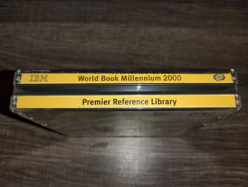 World Book Millennium 2000 Premier Reference Library PC CD-ROM IBM 4-disc Set gallery