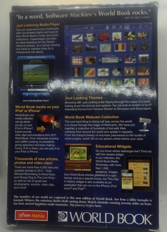 2011 World Book CD-Rom for Windows XP/7/Vista & Mac OS X 10.3.9 by Mackiev gallery