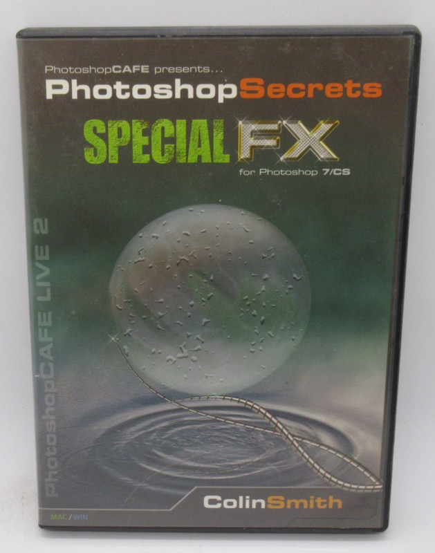 PHOTOSHOP CAFE: PHOTOSHOP SECRETS – SPECIAL FX F/ PHOTOSHOP 7/CS PC CD-ROM, WIN/