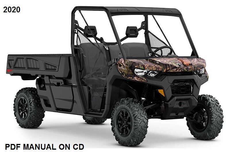 2020 Can-Am CanAm Defender Pro HD10 XT DPS Service Repair Manual ON CD