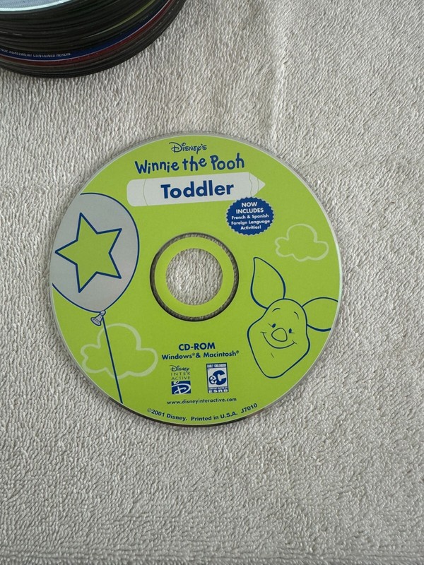 Disney Toddler Winnie the Pooh (PC, 2001)