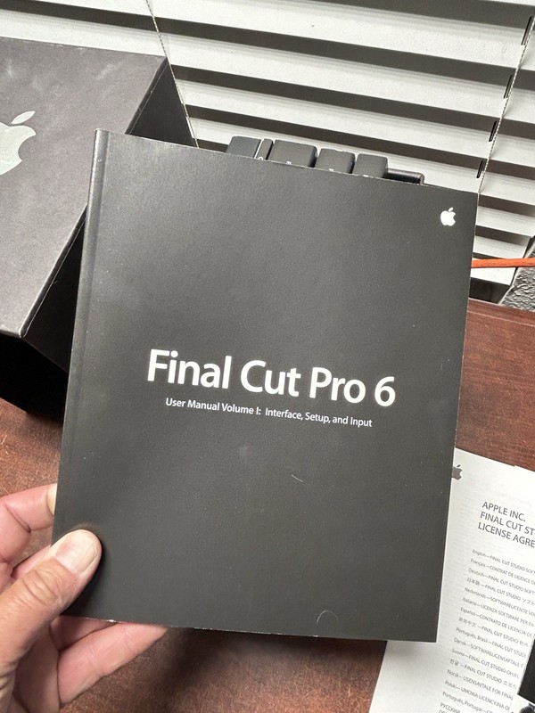 Apple Logic Studio Final Cut Pro 6 Box Set Software Manuals With Discs gallery