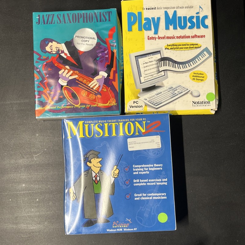 PC Music Learning Software Notation Theory Musition 2 Jazz Saxophonist MIDI