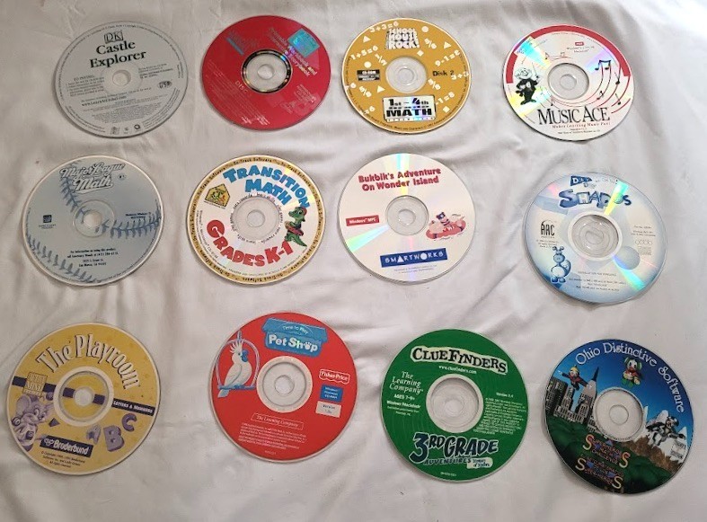 KIDS LOT- 1996-2002 Kids Educational CDs Lot of 42 Mac/Windows gallery