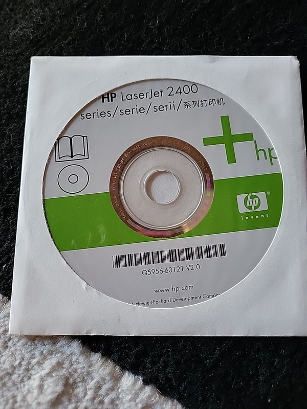 Hp Laserjet 2400 Series Printer Software Driver CD DVD. CD Only!!! gallery