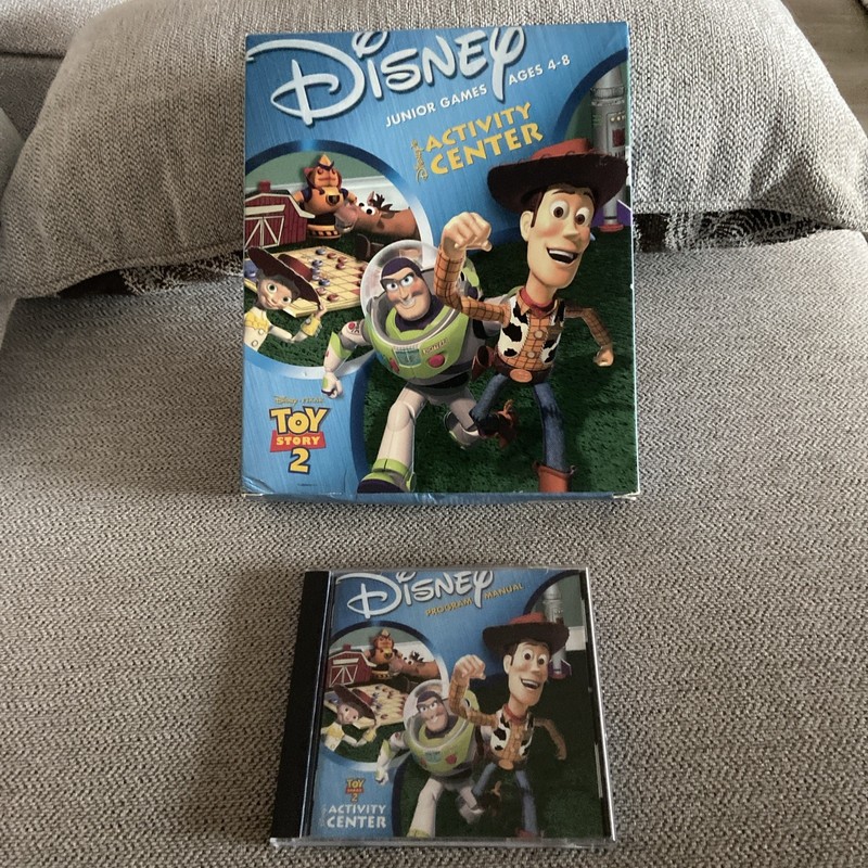 Disney Toy Story 2 Activity Center Program Manual CD ROM Educational Learning gallery