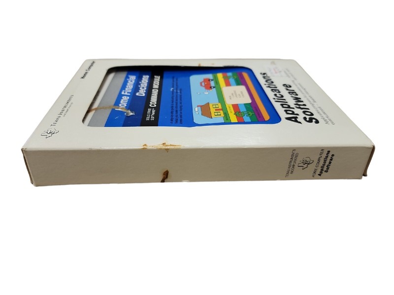 Texas Instruments Home Computer Home Financial Decisions Applications Software gallery