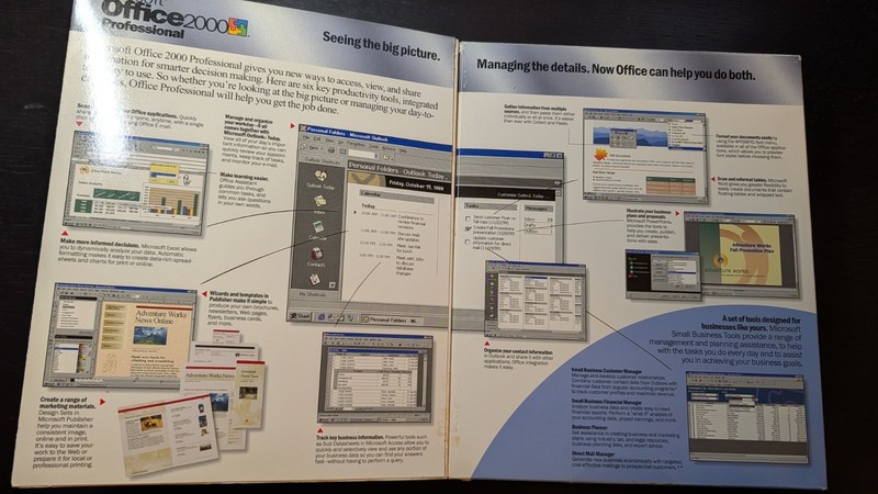Microsoft Office 2000 Professional - Upgrade gallery