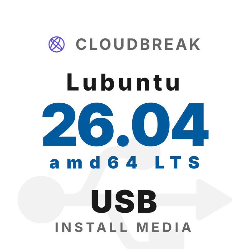 Lubuntu 26.04 amd64 LTS Bootable/Live Install USB NEW