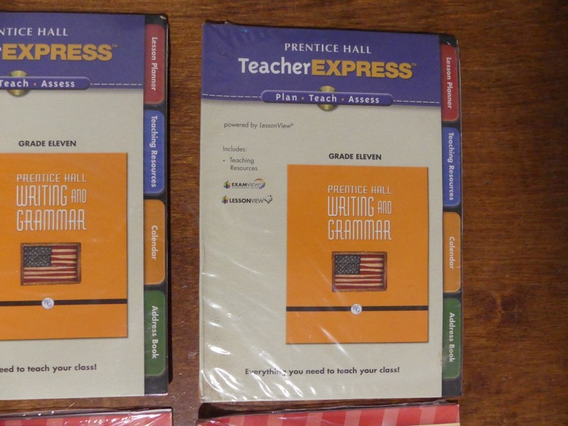 Lot 4 Teacher Express CD-ROM Writing & Grammar Grade 11 & Student Literature 8 gallery