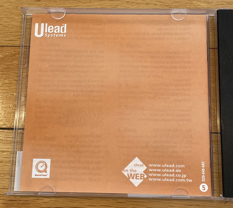 ULead Video Studio SE Version 4.0 Microsoft Windows 95/98, 2000, NT 4.0 1992-99 gallery