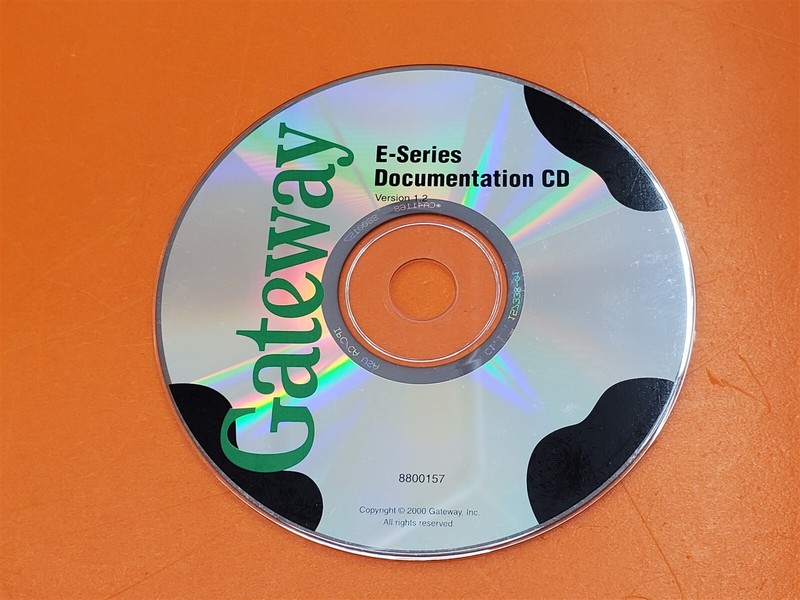 ⭐️⭐️⭐️⭐️⭐️ Gateway E-Series Documentation CD Version 1.2
