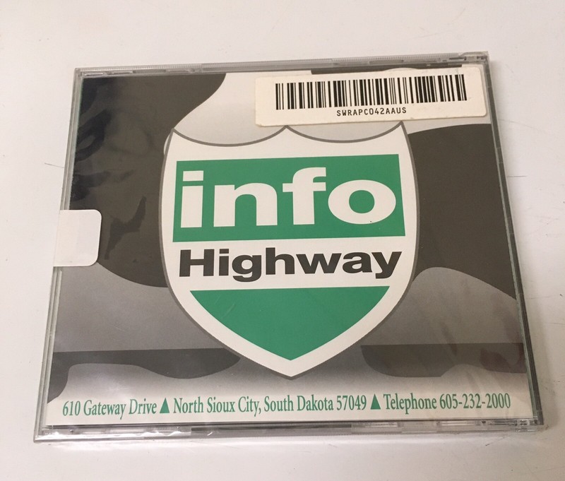 Gateway 2000 Information Highway Info GW2K CD Case Software NEW gallery