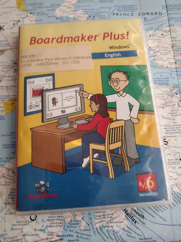 Boardmaker Plus! V.6 Windows [CD-ROM] 2 Disc Mayer-Johnson ENGLISH ’07
