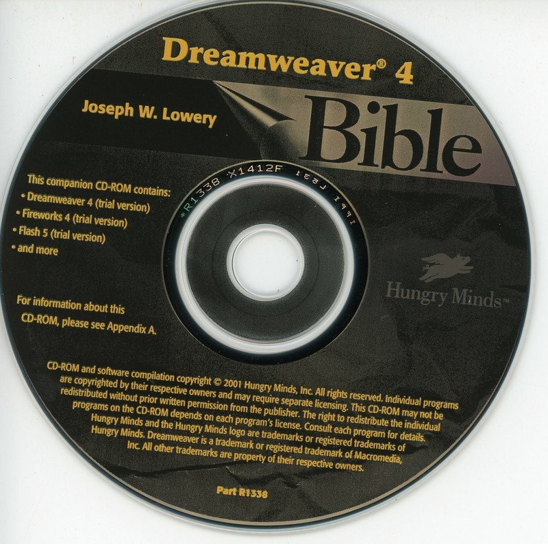 Macromedia Fireworks 4 Dreamweaver 4 Macintosh with Manuals CDs & Reference CDs gallery