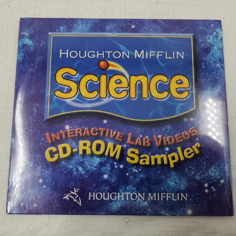 New Sealed – Houghton Mifflin Science Interactive Lab Videos CD-ROM Sampler