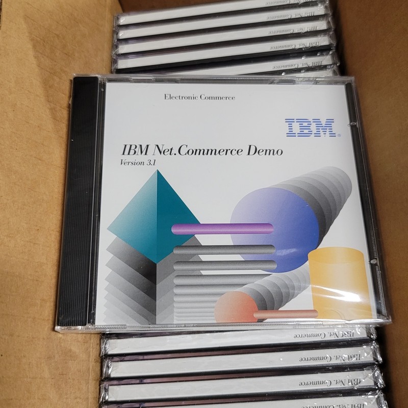 IBM Net. Commerce Demo Version 3.1 CD-ROM Software Electronic Commerce SEALED