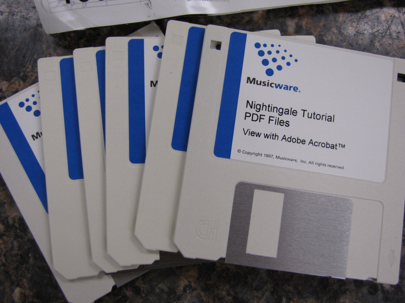 Lot (40) Vintage Musicware Software Music Lab Piano Sing 3.5" Disks Learn How gallery