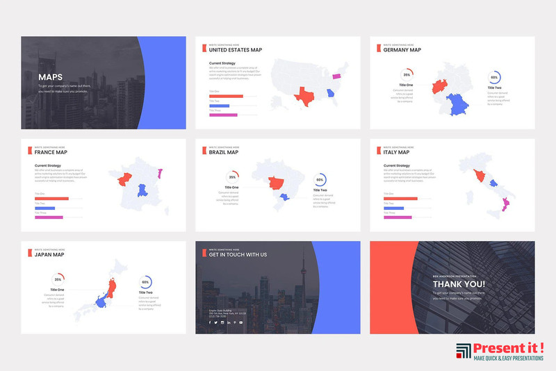 Averia Marketing Pitch PowerPoint Template gallery