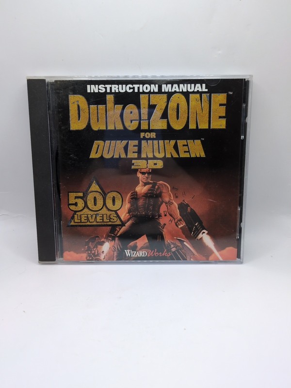 Duke!Zone for Duke Nukem 3D (Windows PC 1996) Add 500 Levels, Vintage Fast Ship