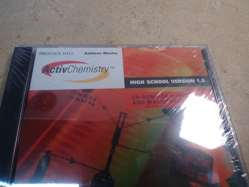 Vintage Chemistry Software ChemASAP ActivChemistry Mac Software gallery