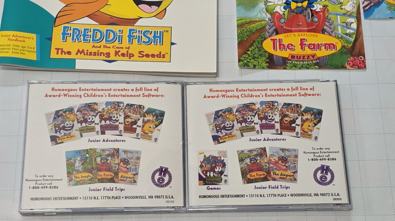 Freddi Fish The Missing Kelp Seeds and Buzzy Collection Win 95/3.1 Mac CD-ROM gallery
