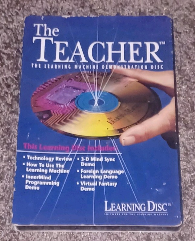 Zygon Learning Machine Demo Disc – The Teacher – Learning CD – Vtg Original
