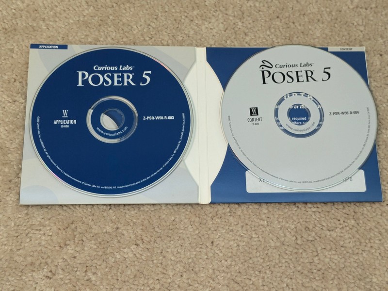 Poser 5 - 3D Character & Figure Design (Curious Labs) Windows gallery