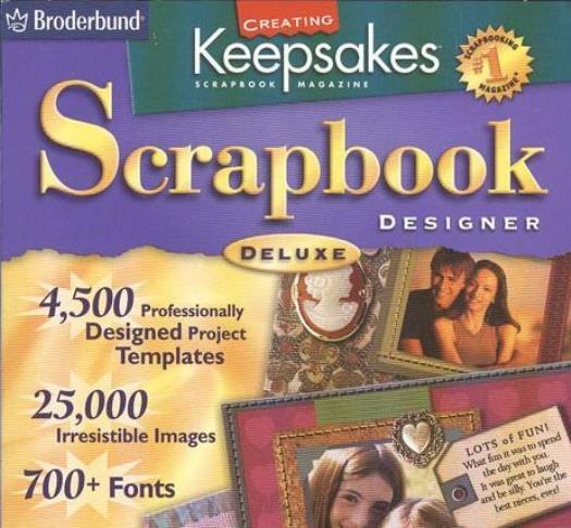 Creating Keepsakes Scrapbook Designer Deluxe PC CD print memories books template