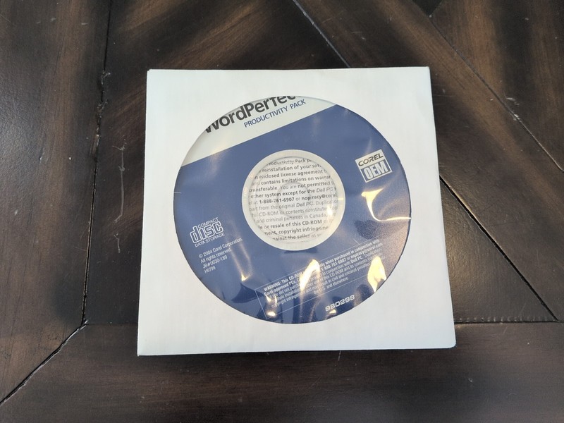 2004 Corel WordPerfect Productivity Pack PC CD ROM OEM Windows Word Perfect gallery