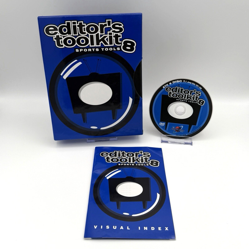Digital Juice Editor’s Toolkit Volume 8 ~ Sports Tools (10 DVD Set)
