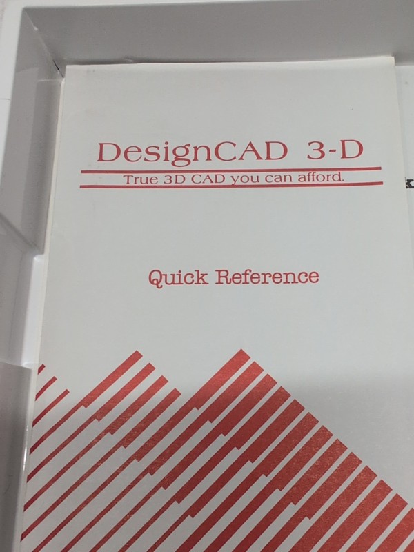 Design CAD 3-D system software floppy disk IBM gallery