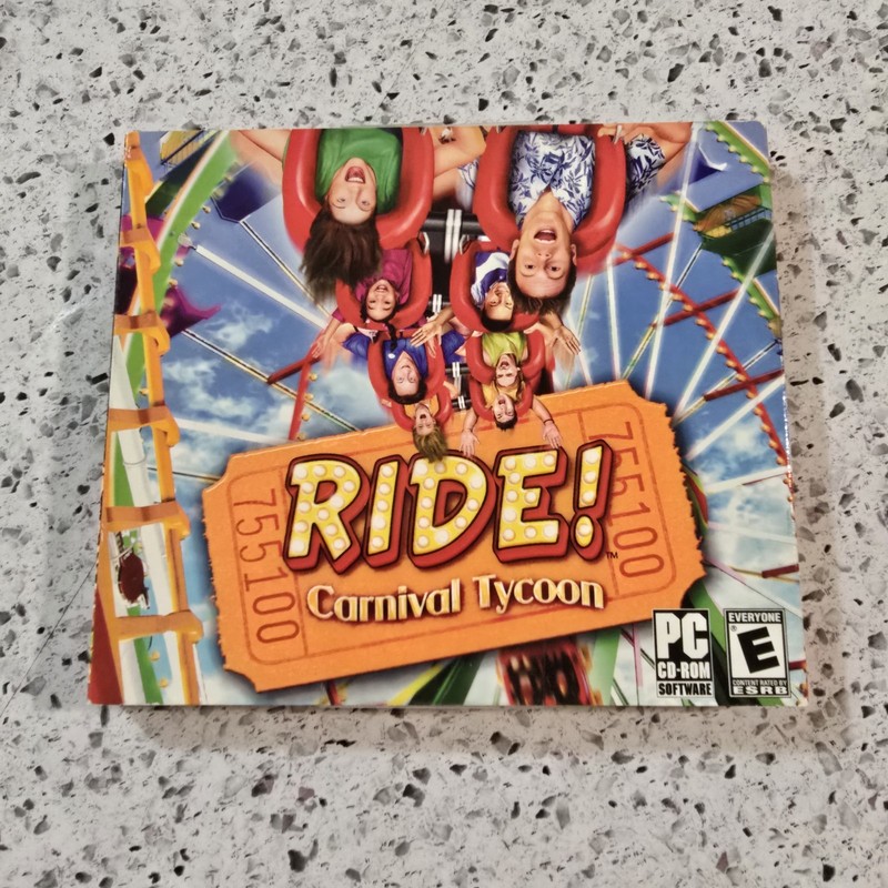 Ride! Carnival Tycoon PC CD-ROM Win XP/Vista