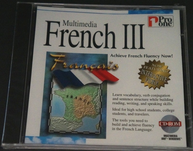 Pro One Multimedia FRENCH III Achieving Fluency French PC CD New Factory Sealed