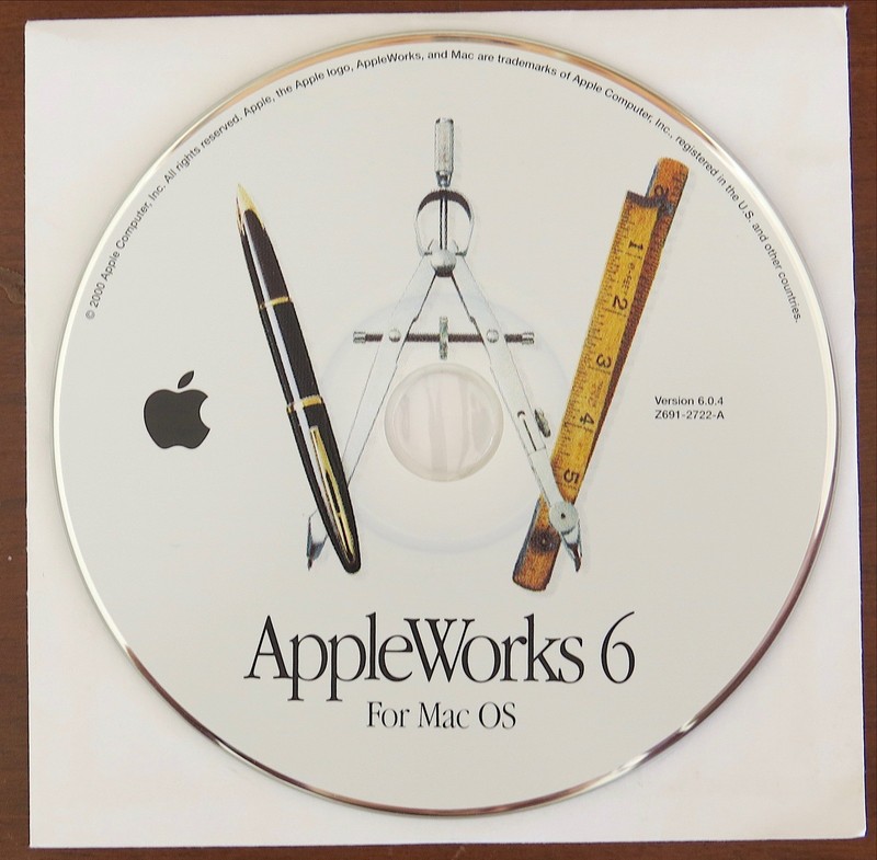 AppleWorks 6 Version 6.0.4 for Mac