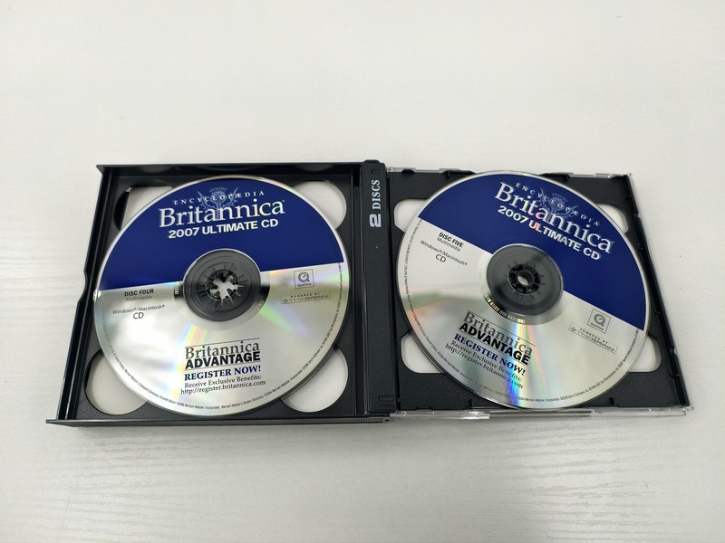 Encyclopedia Britannica 2007 Ultimate CD 6 Disc Set Win Mac XP 2000 Reference gallery