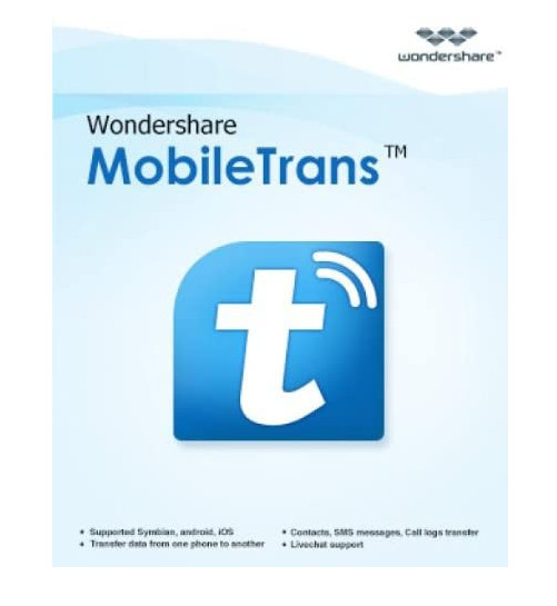 Wondershare Mobile Trans One Year License Phone to Phone Data and File Transfer