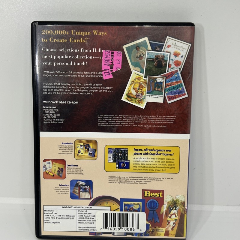 Hallmark Card Studio Express v1.0 & Print Artist Platinum v12.0 (PC Home Office) gallery