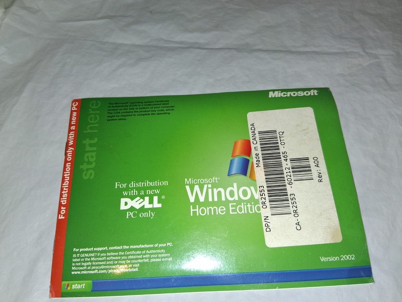 Dell Windows XP HOME SP1a Reinstallation CD - No Product Key Service Pack 1a gallery