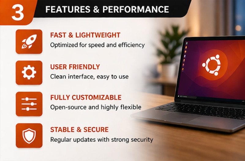 Ubuntu Linux Bootable USB Latest Version Ready to Use Fast Install Live OS gallery