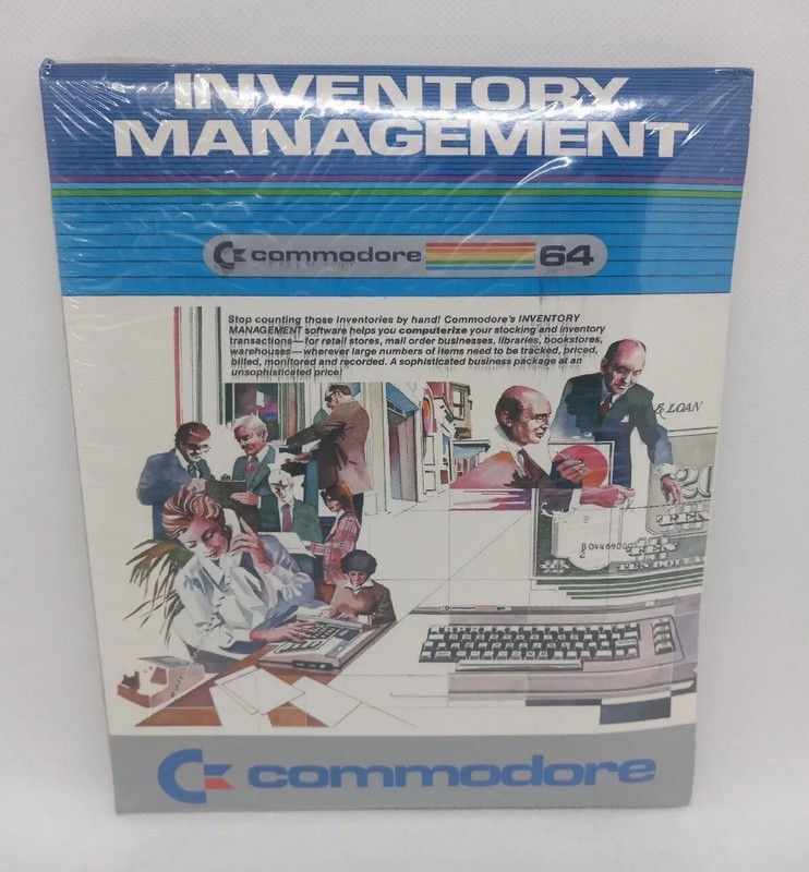 Commodore 64 – Inventory Management Vintage 1983 Software Brand New & Sealed