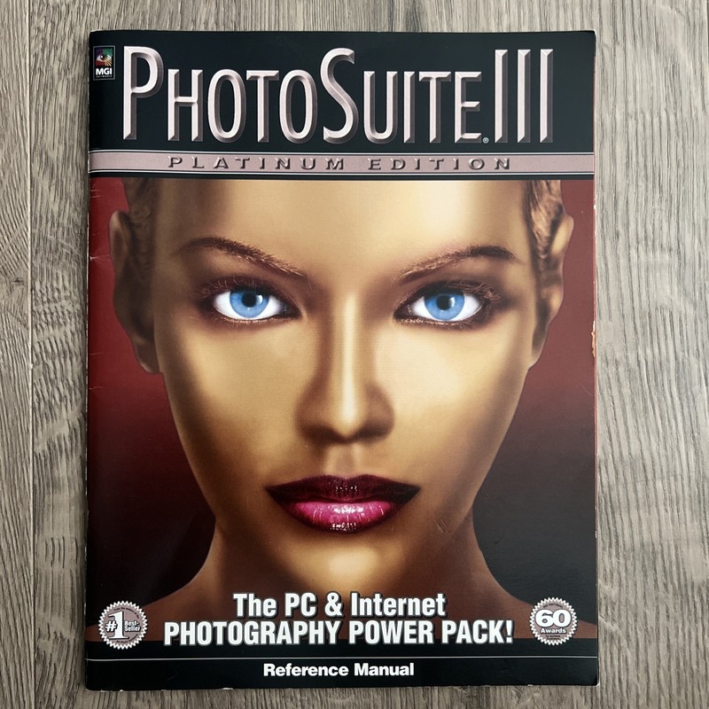 MGI Photo Suite III (PC CD-ROM Software) CD & Manual gallery