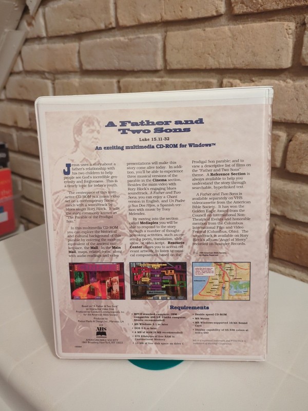 A Father And Two Sons Luke 15.11 - 32 Multimedia CD-Rom American Bible Study gallery