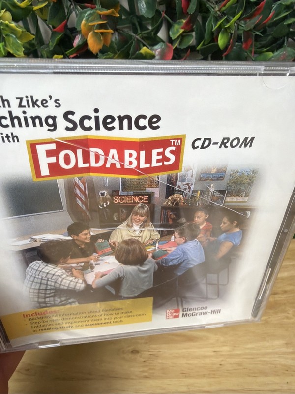 CD Dinah Zike’s Teaching Science With Foldables CD-ROM NEW Cracked Case Mcgraw gallery