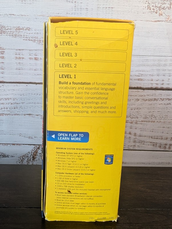 Rosetta Stone French Francois Level 1 Learn Language gallery