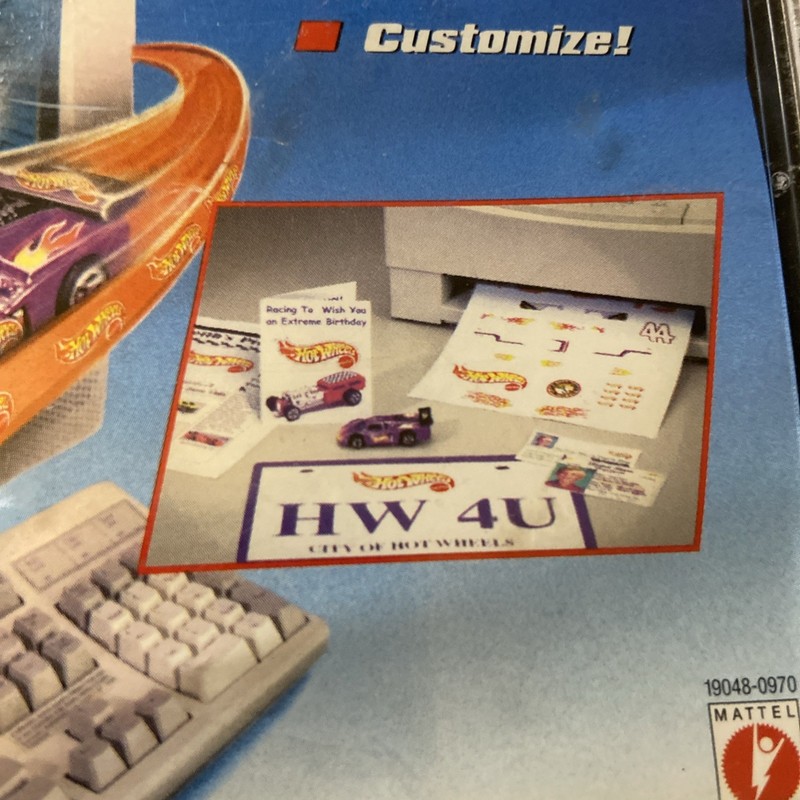 Hot Wheels Custom Car Designer CD-Rom 1997 gallery