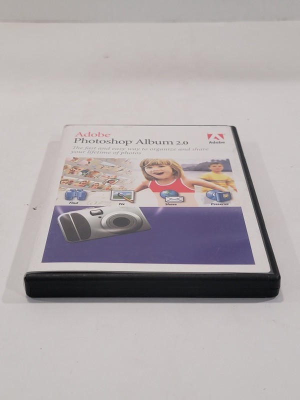 Adobe Photoshop Album 2.0 PC CD-ROM - SEALED With The Top Sticker gallery